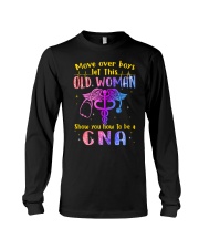 Move over boys let this old woman Long Sleeve Tee tile