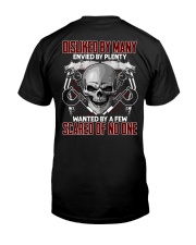 Disliked By Many Scared Of No One Classic T-Shirt back