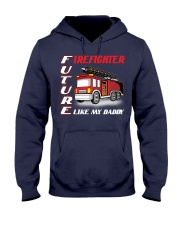 Future firefighter like my daddy Hooded Sweatshirt tile