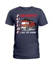 Future firefighter like my daddy Ladies T-Shirt tile