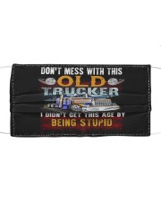 Don't Mess With This Old Trucker Being Stupid Mask tile