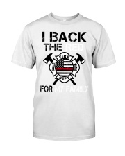 I Back The Red For My family Premium Fit Mens Tee tile