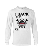 I Back The Red For My family Long Sleeve Tee tile