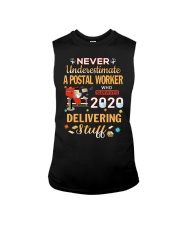 Never underestimate a postal worker who survived Sleeveless Tee tile
