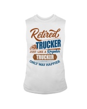 Retired Trucker Only Way Happier Sleeveless Tee tile