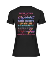 There Is This Machinist Who Lights Up My Life  Premium Fit Ladies Tee tile