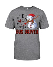 I love being a bus driver Classic T-Shirt front