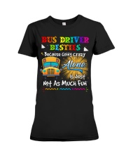 Bus driver besties Premium Fit Ladies Tee tile