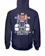 It Takes 18 Wheels To Hold it Up Hooded Sweatshirt tile