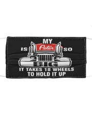 It Takes 18 Wheels To Hold it Up Mask tile