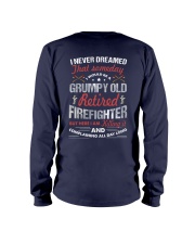 I would be a grumpy old retired firefighter Long Sleeve Tee tile