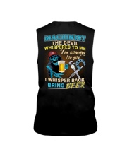 Machinist the devil whispered to me I whisper back Sleeveless Tee tile