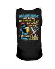 Machinist the devil whispered to me I whisper back Unisex Tank tile