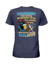 Machinist the devil whispered to me I whisper back Ladies T-Shirt tile