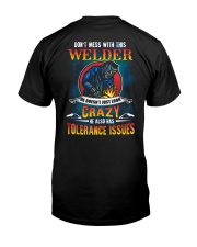 Don't Mess With This Welder Crazy Premium Fit Mens Tee tile