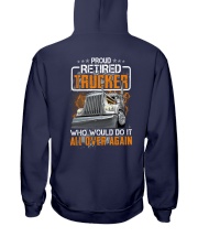 Proud Retired Trucker Who Would Do It Hooded Sweatshirt tile