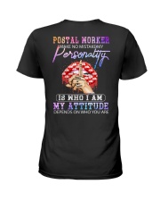 Postal Worker Personality My Attitude Ladies T-Shirt tile