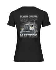 Black Smoke Matter Premium Fit Ladies Tee tile