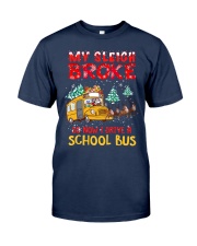 My sleigh broke so now I drive a school bus Classic T-Shirt tile