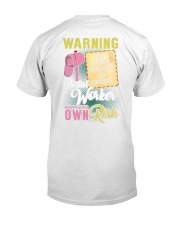 Warning Postal Worker Own Risk Classic T-Shirt tile