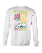 Warning Postal Worker Own Risk Crewneck Sweatshirt tile