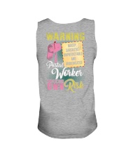 Warning Postal Worker Own Risk Unisex Tank tile