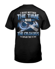 I Have Neither The Time Nor The Crayons Premium Fit Mens Tee tile