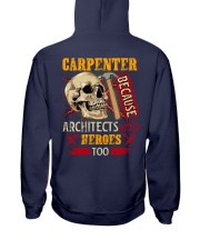 Carpenter Because Architects Need Heroes Hooded Sweatshirt tile