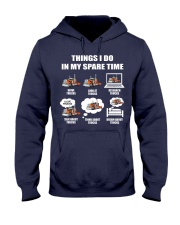 Things I do in my square time Hooded Sweatshirt tile