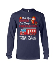 Im going firefighting with uncle Long Sleeve Tee tile