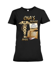 CNA Prayer Amen Premium Fit Ladies Tee tile