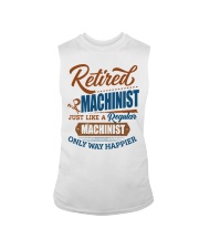 Retired Machinist Only Way Happier Sleeveless Tee tile