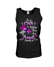 As a CNA I believe there are angels Unisex Tank tile