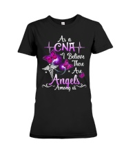 As a CNA I believe there are angels Premium Fit Ladies Tee tile