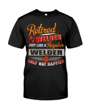 Welder Retired Classic T-Shirt front