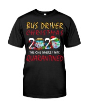 Bus driver christmas 2020 Classic T-Shirt front