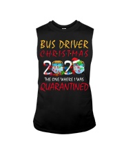 Bus driver christmas 2020 Sleeveless Tee tile