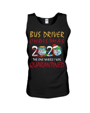 Bus driver christmas 2020 Unisex Tank tile
