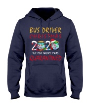Bus driver christmas 2020 Hooded Sweatshirt tile