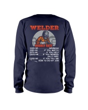 Welder Hourly rate Long Sleeve Tee tile