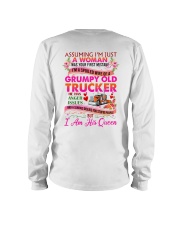 A Ssuming I'm Just A Woman Grumpy Old Trucker Long Sleeve Tee tile