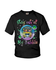 Stay out of my bubble Youth T-Shirt tile