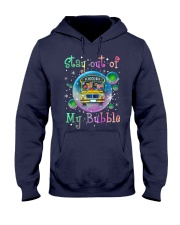 Stay out of my bubble Hooded Sweatshirt tile