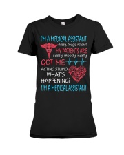 I'm A Medical Assistant classy bougle ratchet Premium Fit Ladies Tee tile