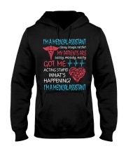 I'm A Medical Assistant classy bougle ratchet Hooded Sweatshirt front