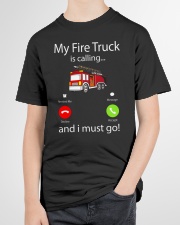 My Fire Truck is calling and i must go Youth T-Shirt garment-youth-tshirt-front-lifestyle-01