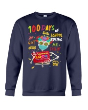100 days of school busing got me feelin Crewneck Sweatshirt tile