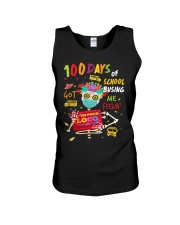 100 days of school busing got me feelin Unisex Tank tile