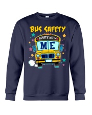 Bus Safety starts with me Crewneck Sweatshirt tile