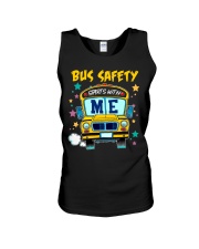 Bus Safety starts with me Unisex Tank tile